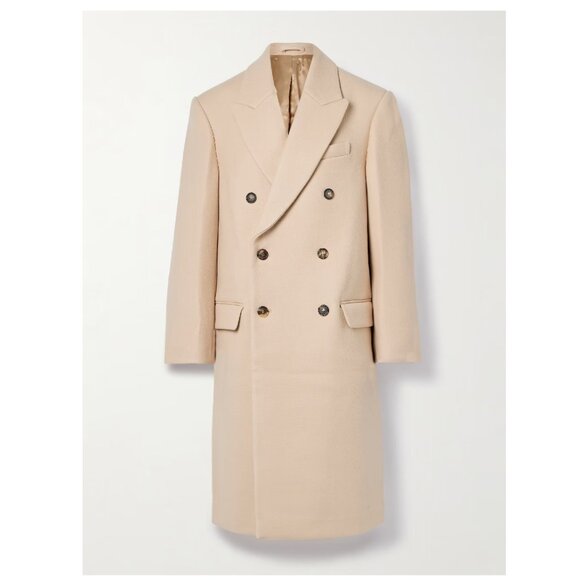 WARDROBE.NYC + Hailey Bieber Wool Coat Sz XXS $2,700 - Picture 3 of 9
